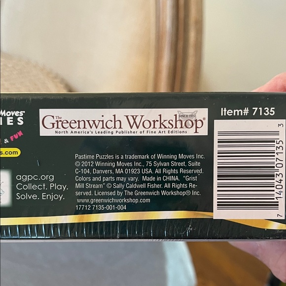 500 Piece Puzzle - Gristle Mill Stream by Sally Caldwell Fisher - Picture 5 of 5